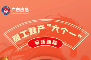 开工必看！复工复产“六个一”要牢记